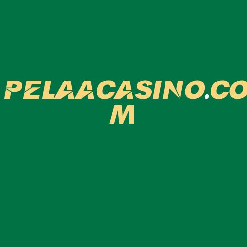 Logo da PELAACASINO